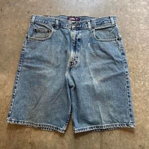 Vintage Arizona Denim Carpenter Shorts Loose Fit Workwear Utility